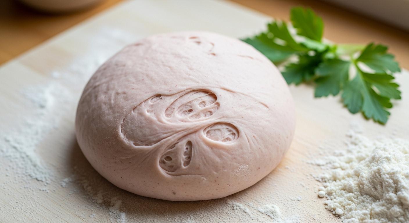 송편만들기 익반죽