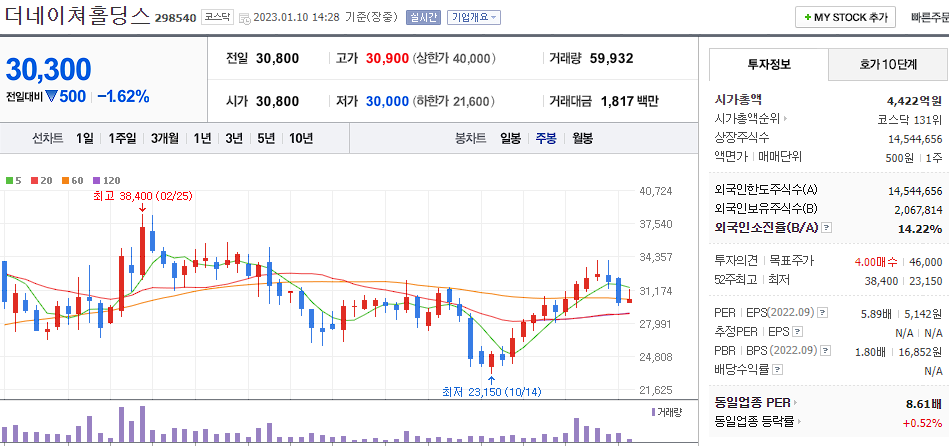 더네이쳐홀딩스
