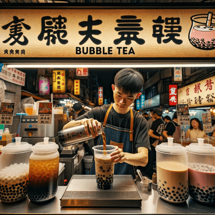 버블티(Zhēnzhū Nūch&aacute;)