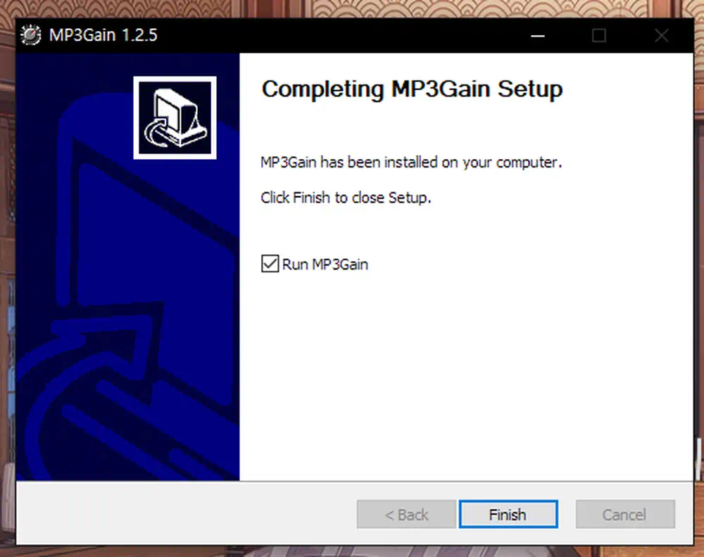MP3Gain 설치하기