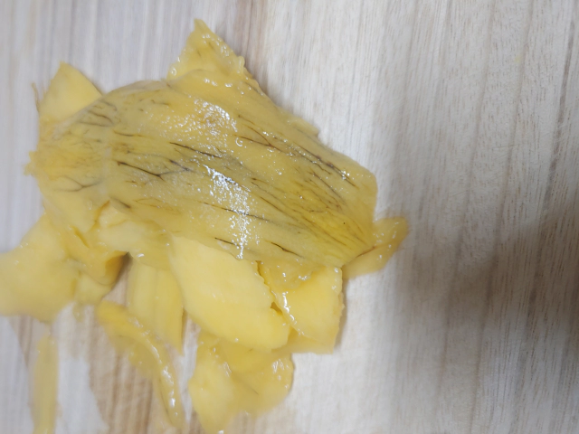 망고 검은 실 줄 제거하고 섭취