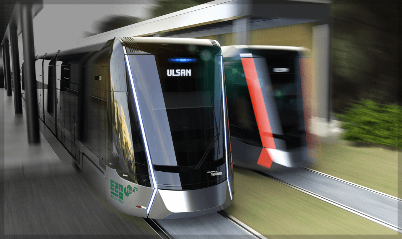 울산 트램 1호선 타당성 검증 평가 통과[수소트램]