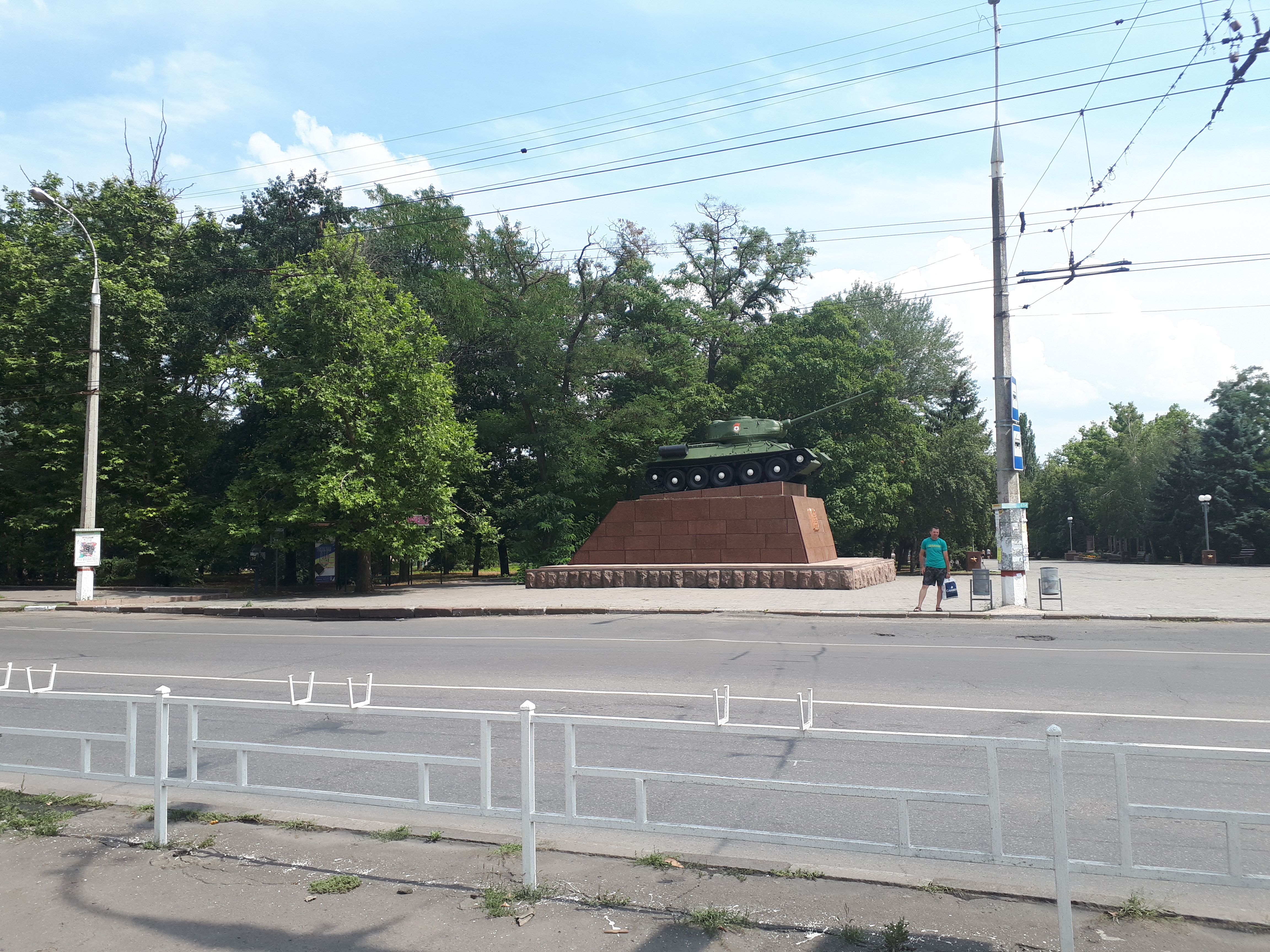 우크라이나 헤르손 탱크