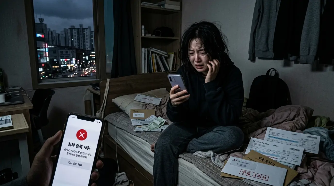 다날-50-오류-코드-소액결제-미납-차단-공포