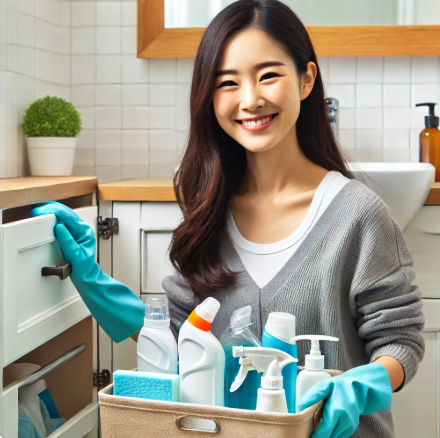 욕실 타일 때 제거 하는 효과적인 방법