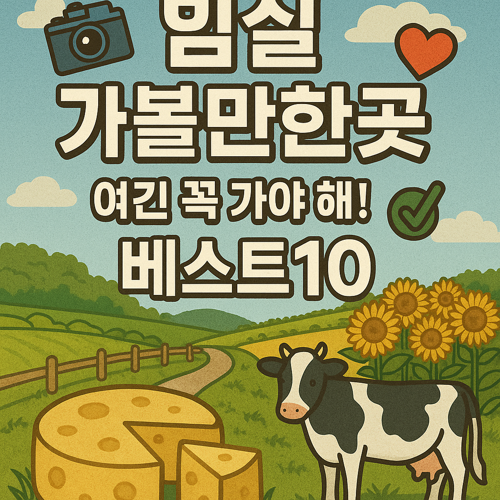 임실 가볼만한곳 베스트10