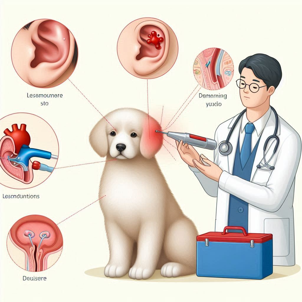 강아지 귀염증8