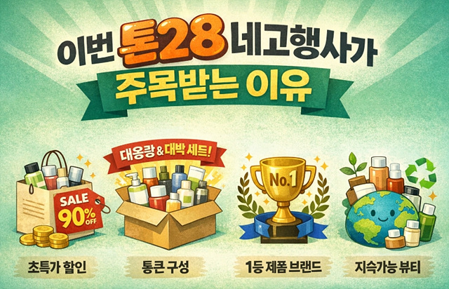 톤28 네고행사 총정리, 네고왕 할인 기간&middot;혜택&middot;추천 포인트 한눈에 보기