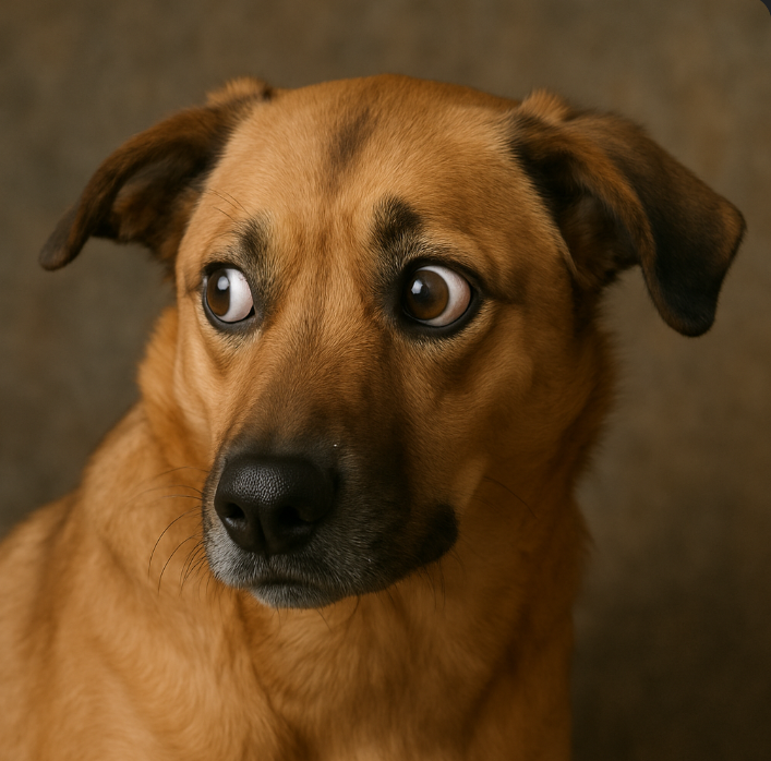 당황하는 강아지 이미지