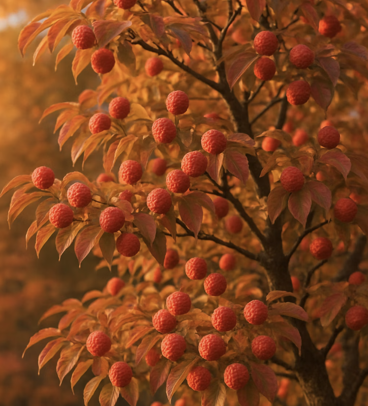 4. 눈과 입이 즐거운 특별한 선물, 산딸기 열매