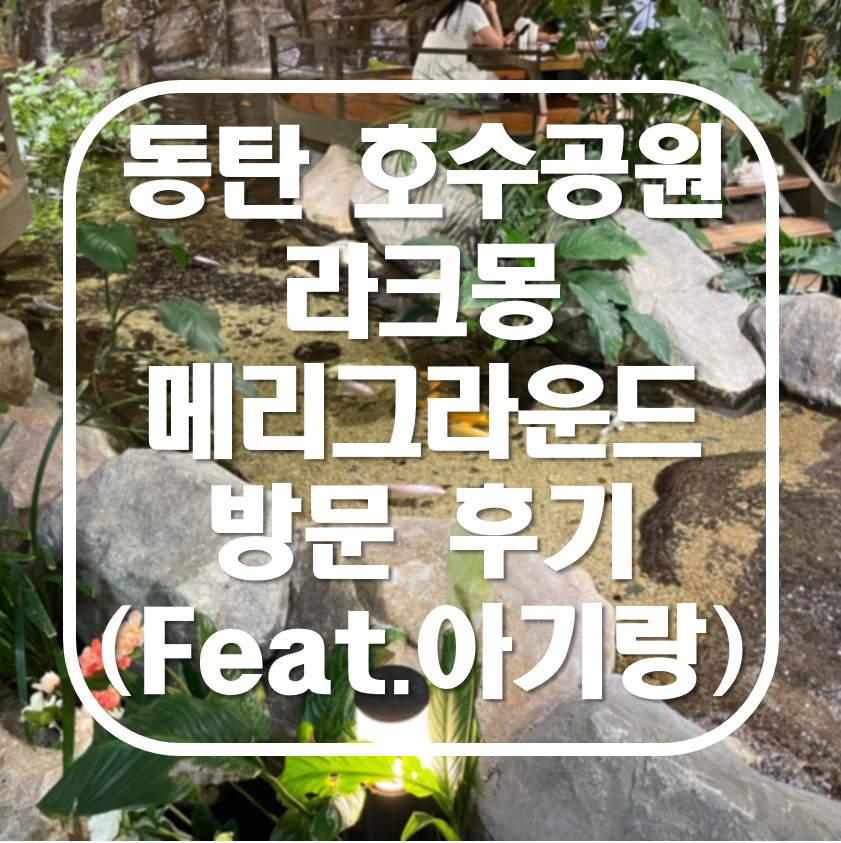 메리그라운드 라크몽 동탄 호수공원