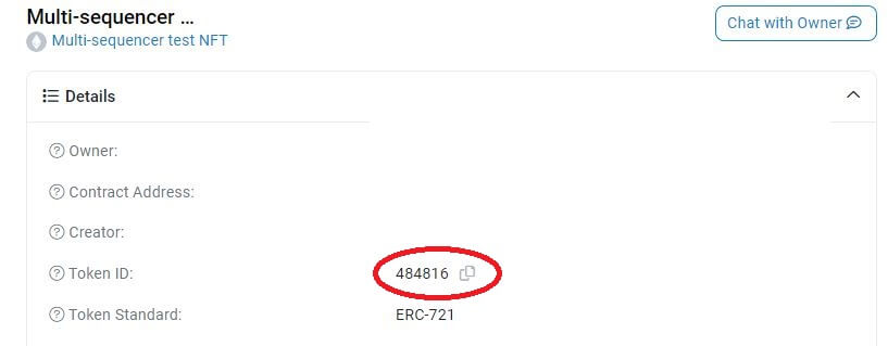 TOKEN ID