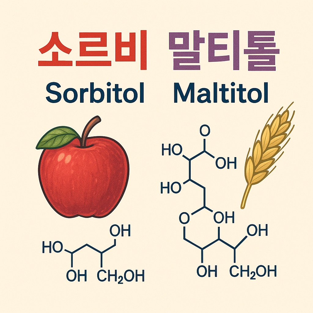 말티톨, 소르비톨