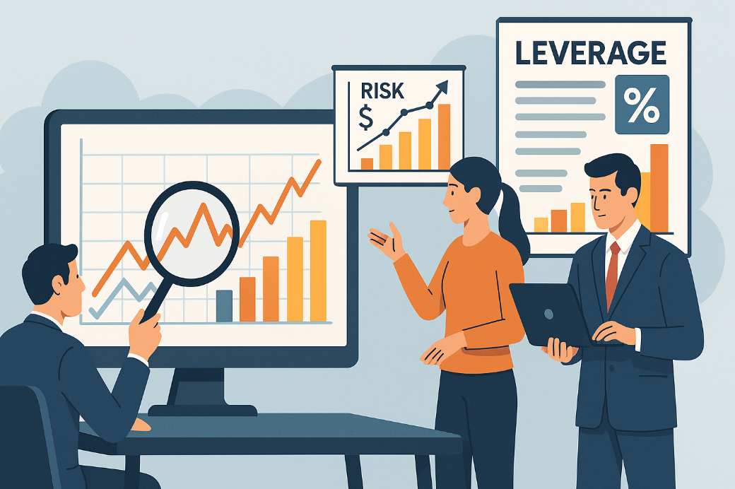 레버리징 분석 도구로 리스크 관리 투자 솔루션 제공