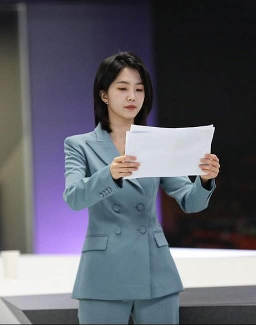 강지영 아나운서 JTBC