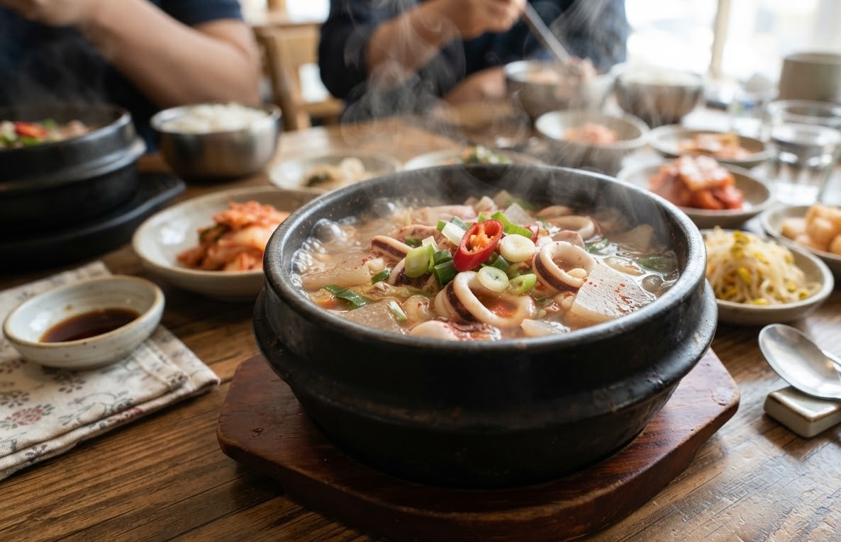 오징어무국시원한국물