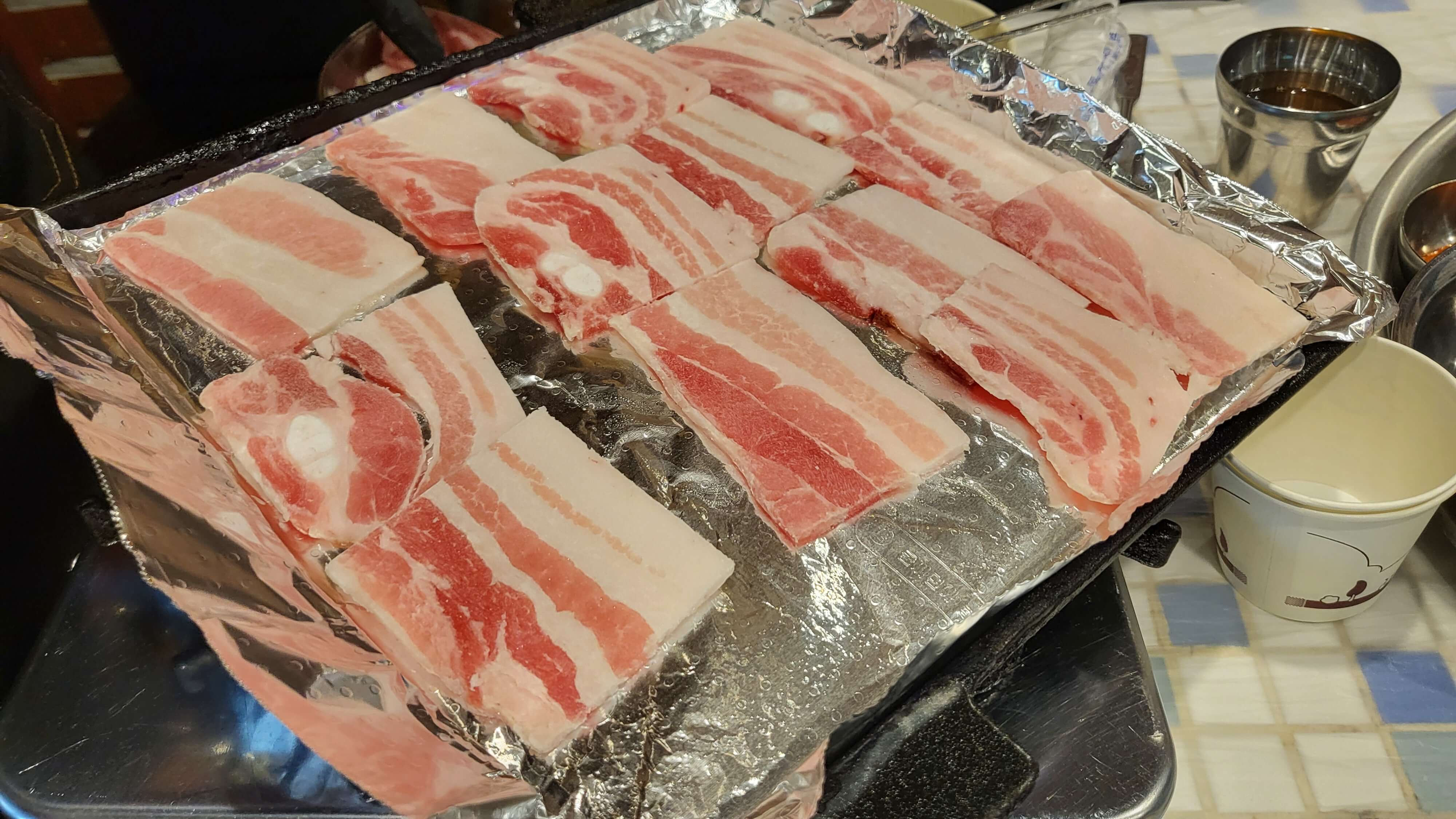 잠수교집 급랭삼겹살