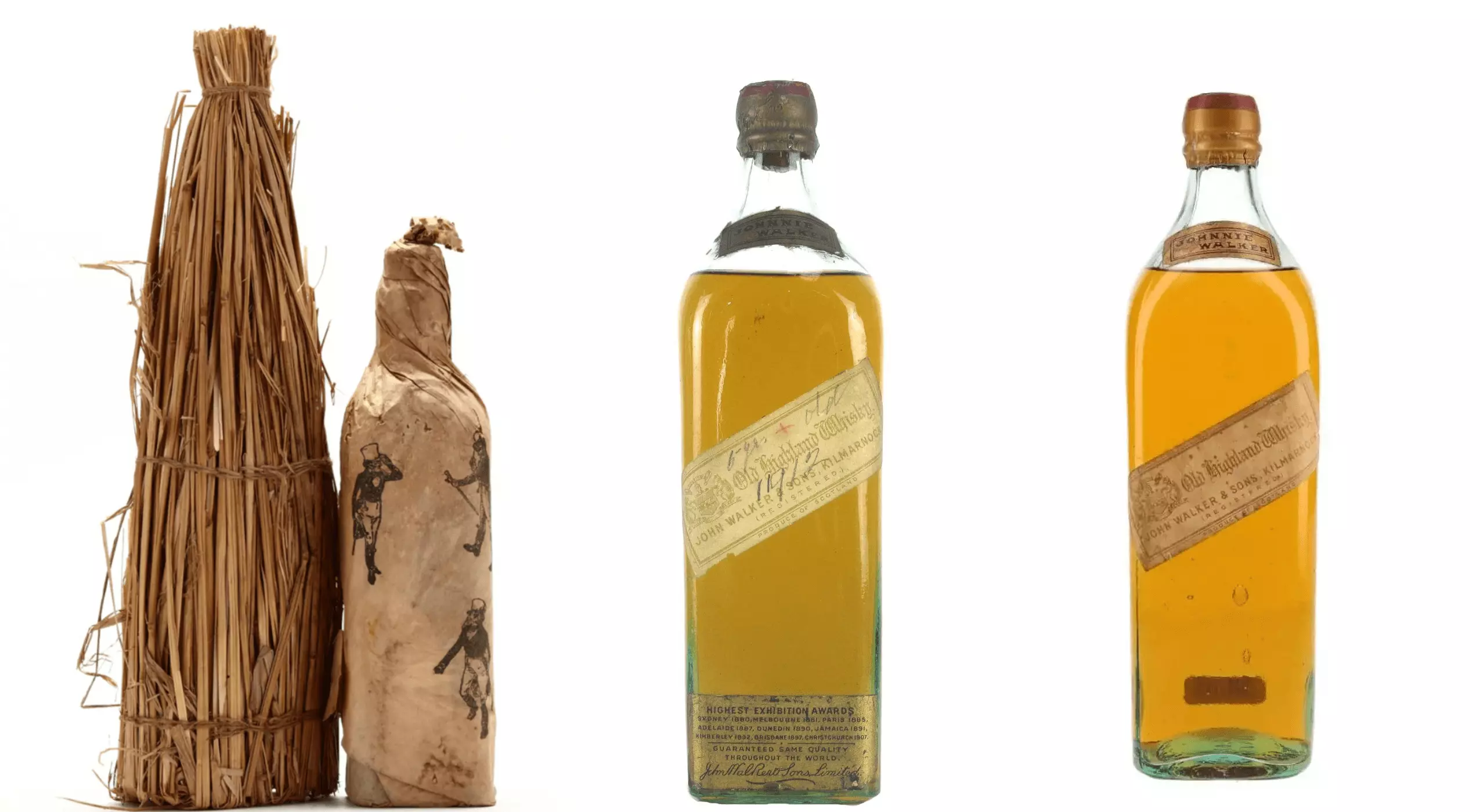 Johnnie Walker White Label, Old Highland, Extra Special Old Highland