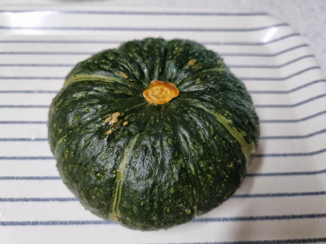 단호박 에그슬럿 만들기