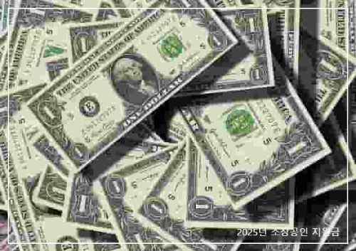 2025년 소상공인 지원금 (+ 중소기업 정책자금) 간단 정리