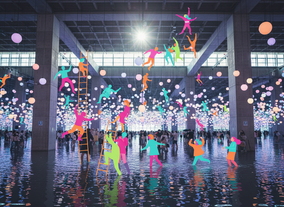 2026 도쿄 토요스 팀랩 플래닛 전시 티켓 예약 가는법