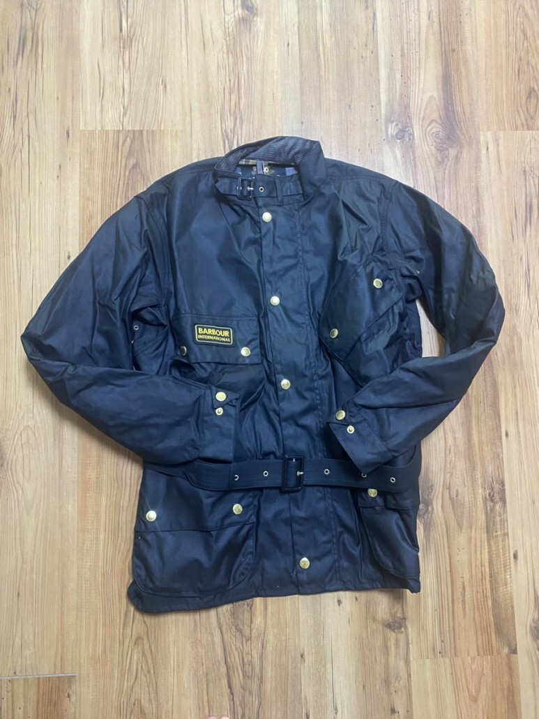 바버 인터네셔널 오리지날 왁스자켓 A7 블랙 BARBOUR