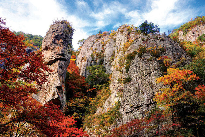 주왕산 단풍절정시기