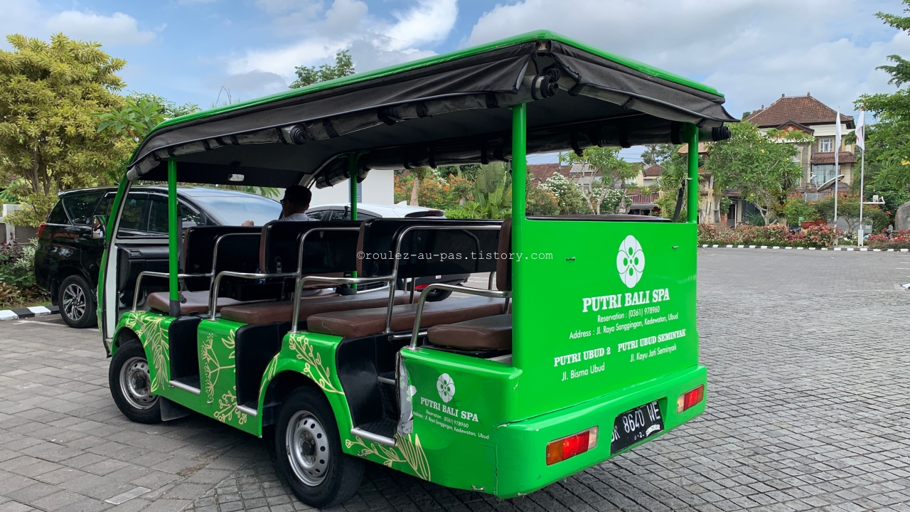 BALI-UBUD-PUTRI SPA-SHUTTLE