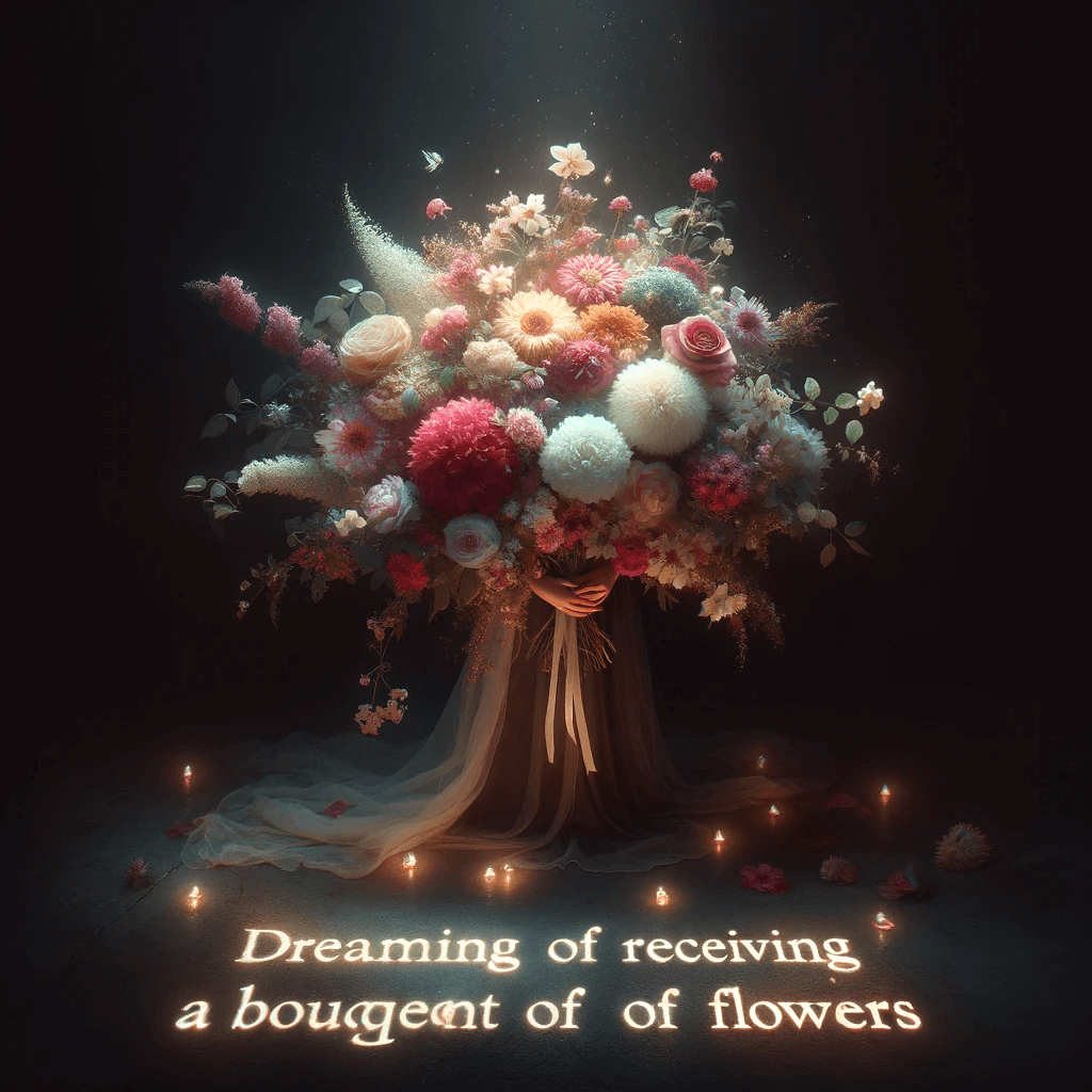 꽃다발 받는 꿈 해몽 해석