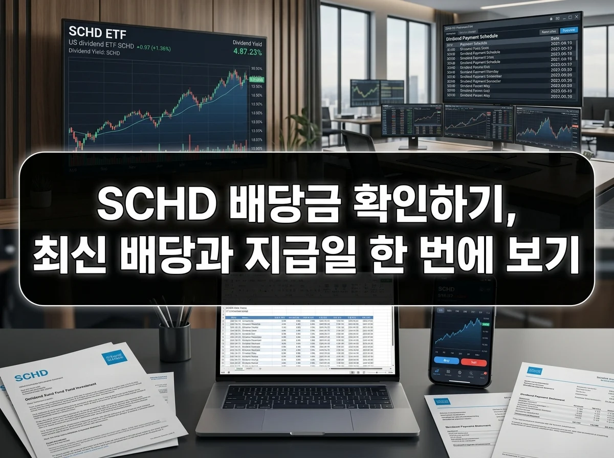 SCHD 배당금 확인