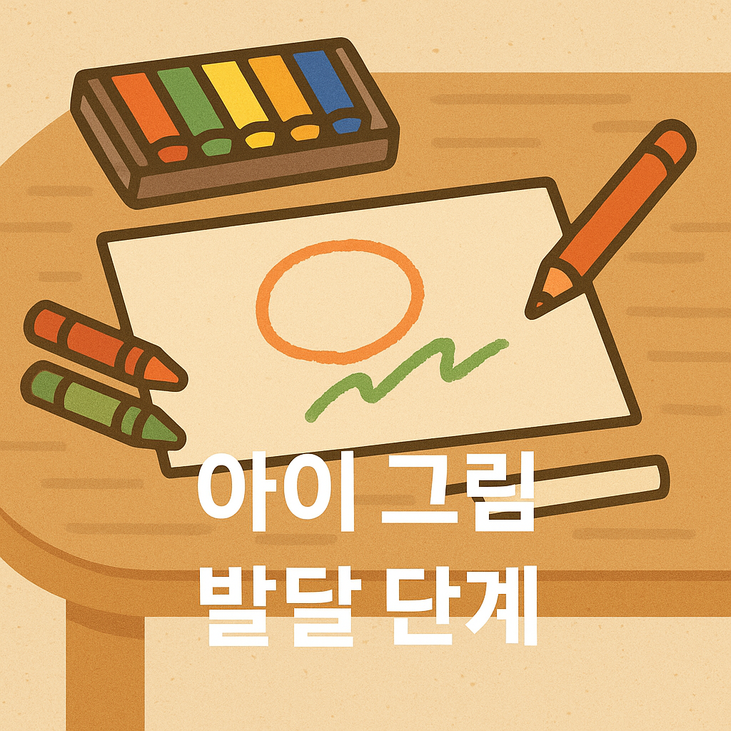 아이 그림, 발달이 보입니다! 연령별 그림 변화 한눈에 정리🎨