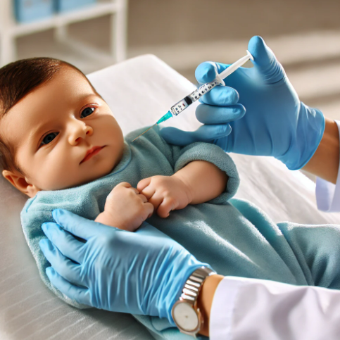 신생아 예방접종 이미지