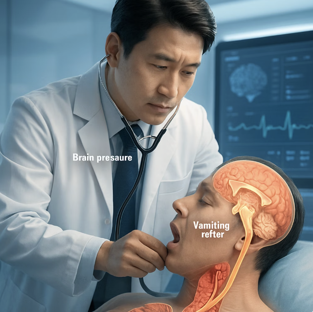 이유 없는 구역질과 반복되는 구토