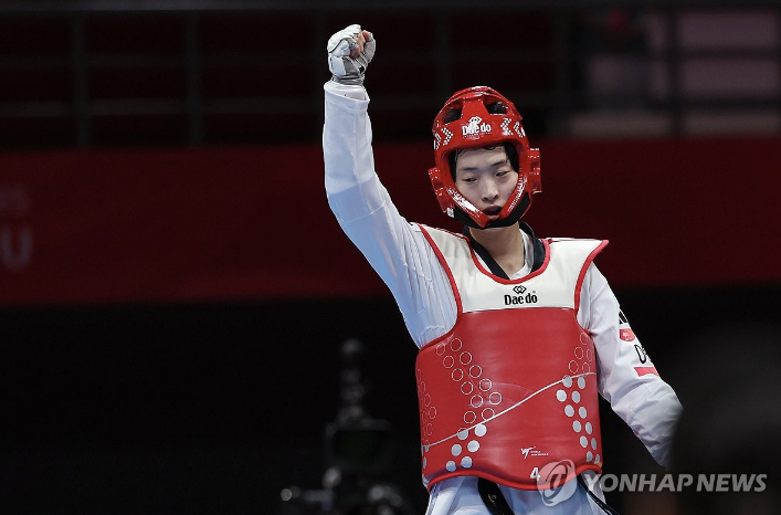 태권도 여자 67kg급 은메달 획득, 이다빈 선수