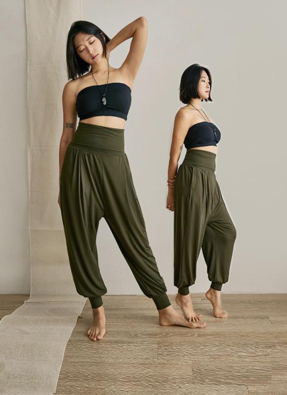 스토리요가 소프트 하렘팬츠 빅사이즈 조거 필라테스 요가바지