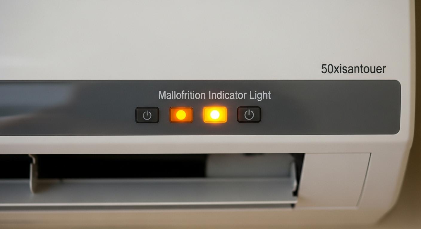 에어컨 고장 표시등