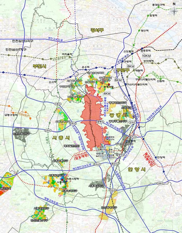 광명 시흥 주택단지 조성