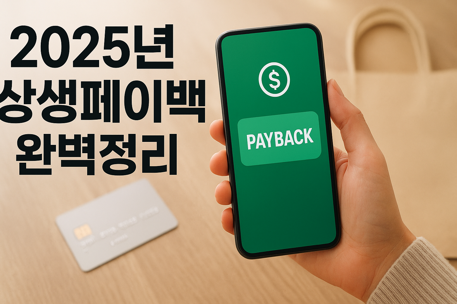 2025년 상생페이백 완벽정리 이미지