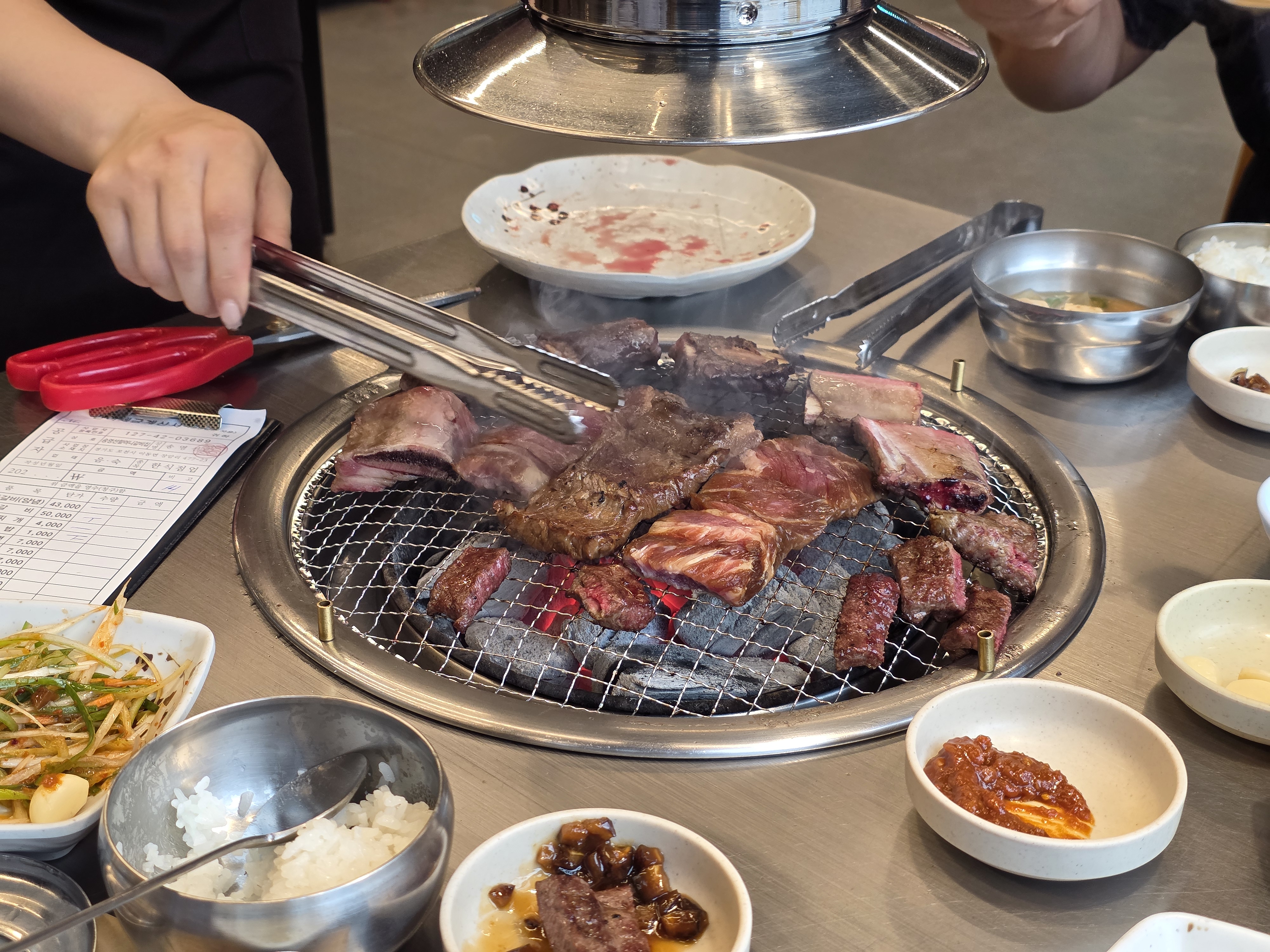 송영선 할머니 이동갈비집 가격 주차 포천이동갈비 01