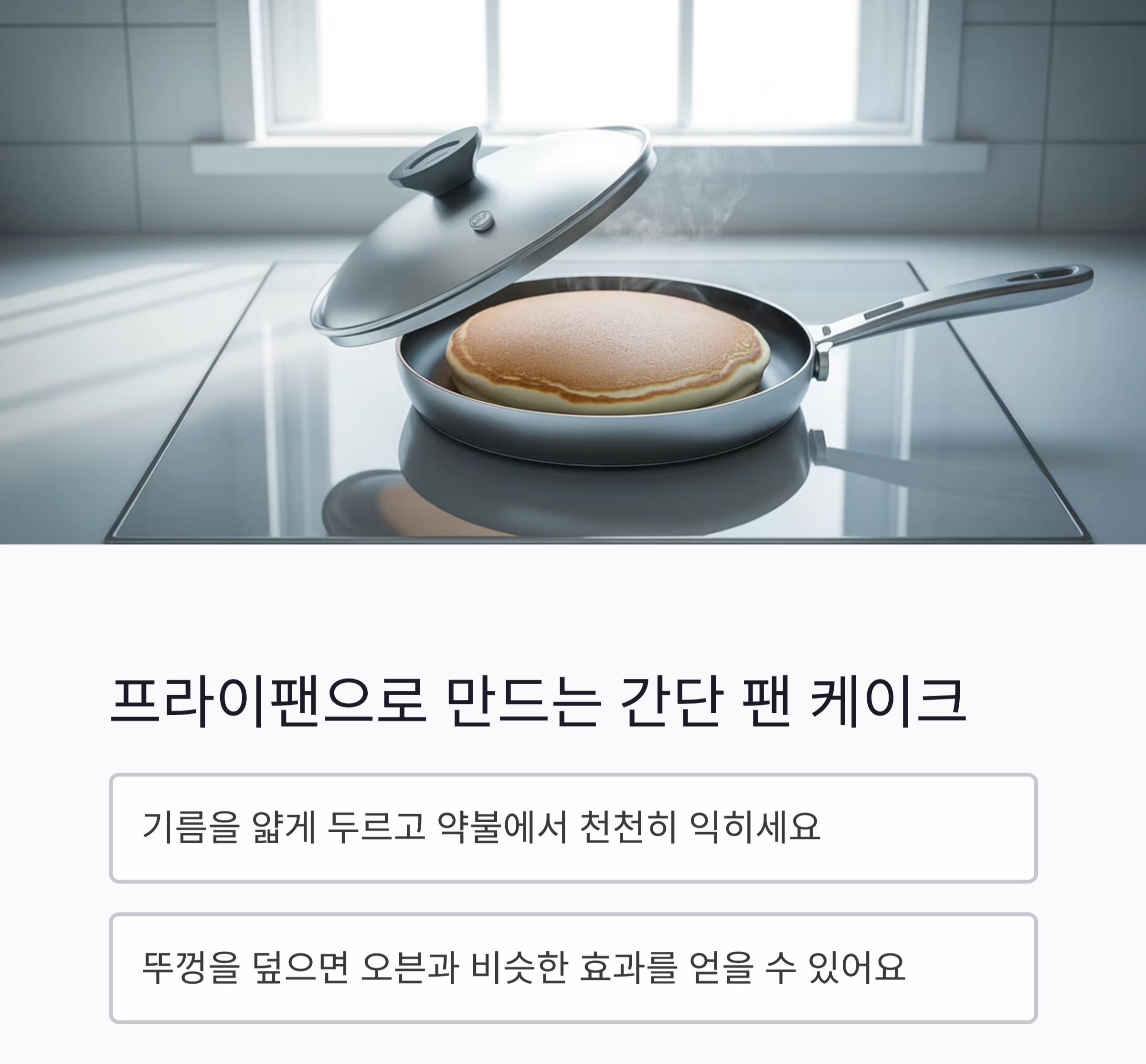 오븐 없이도 부드럽게 즐기는 케이크 만들기 비법