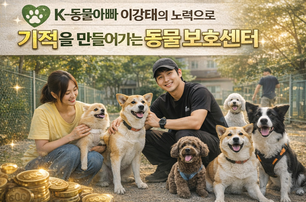 기적을 만드는 K-동물아빠 이강태의 동물 보호 센터 이야기