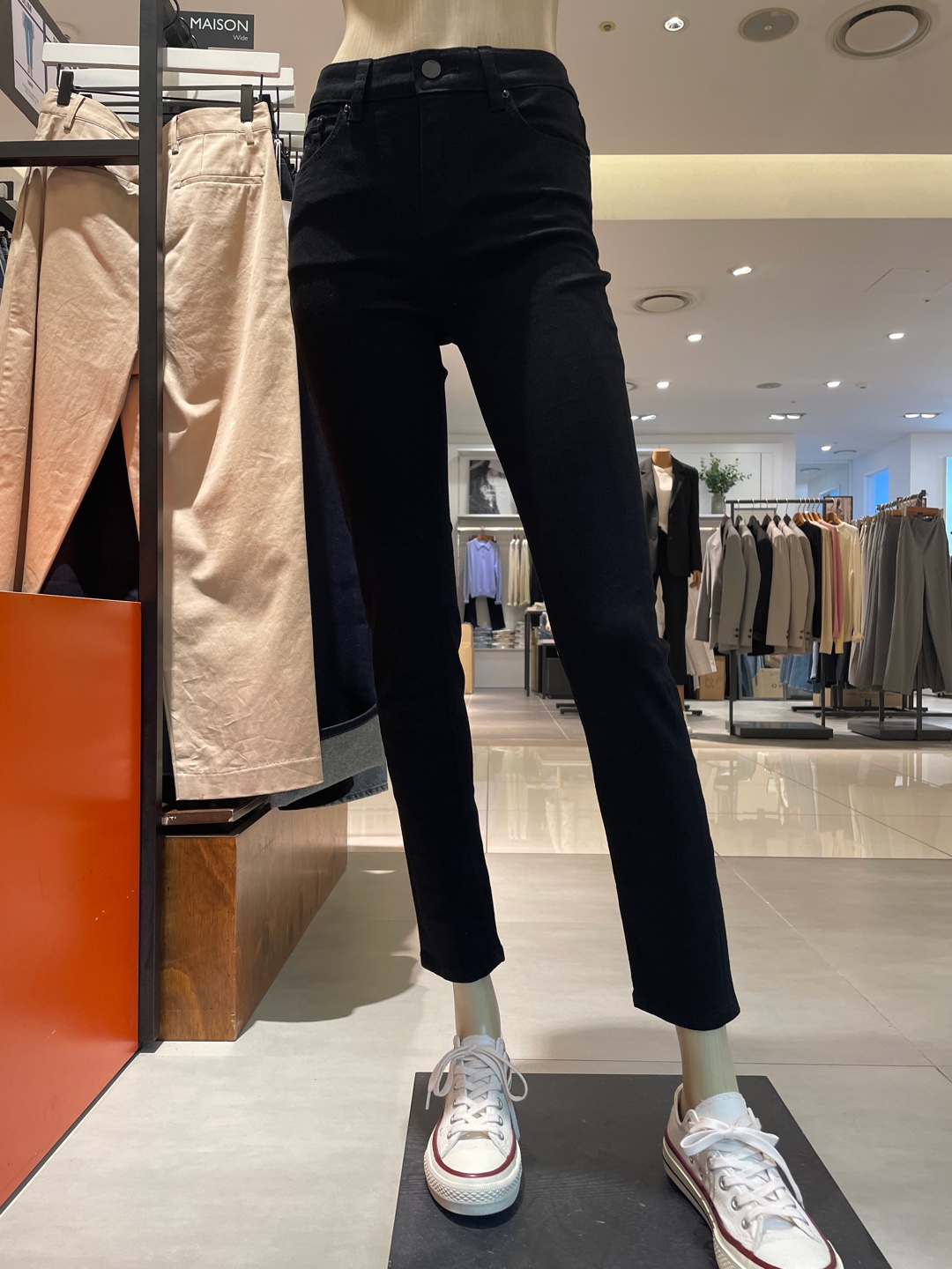 PLAC 플랙진 CINDY 여성 신디 K26 데님 팬츠 스키니핏 청바지 블랙진 PJTO5CIK263