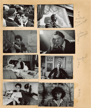 앙리 카르티에 브레송 사진 스크랩북