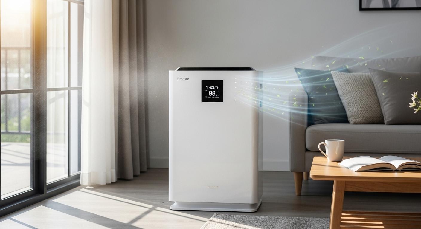 미세먼지 대형 공기청정기 1달 사용 후기