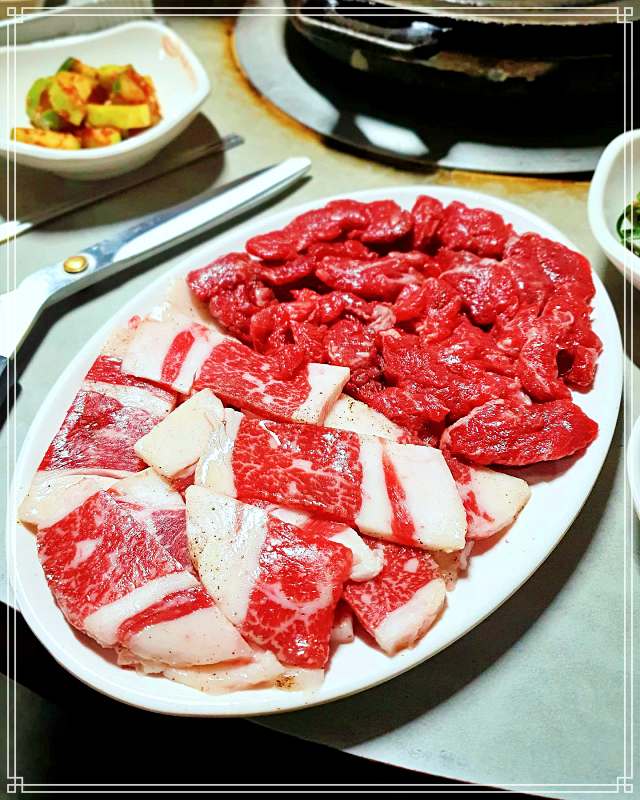 인천 동인천 개항로 배다리 맛집 한우 토시살, 더덕 구이