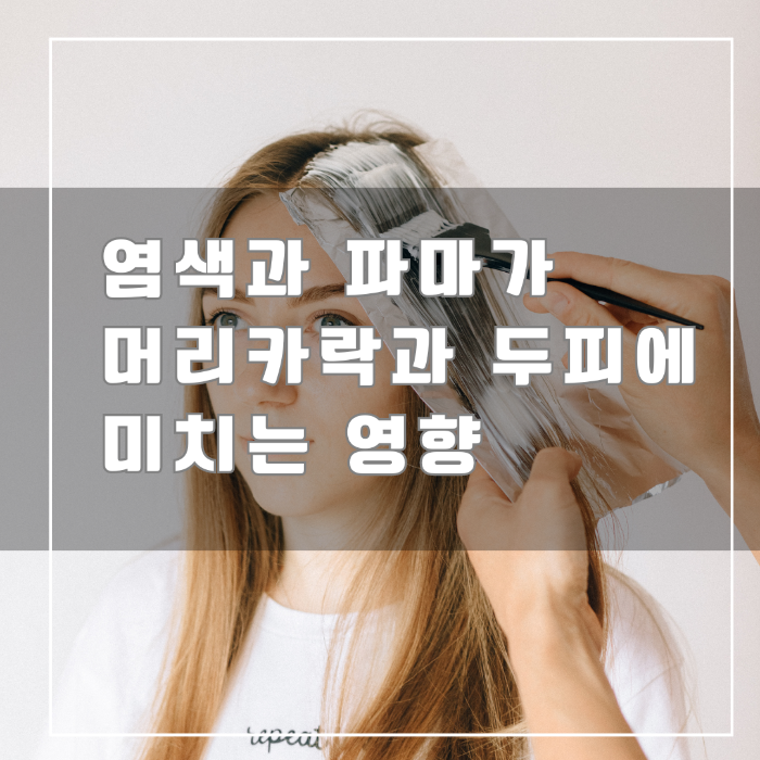 염색과 파마가 머리카락과 두피에 미치는 영향
