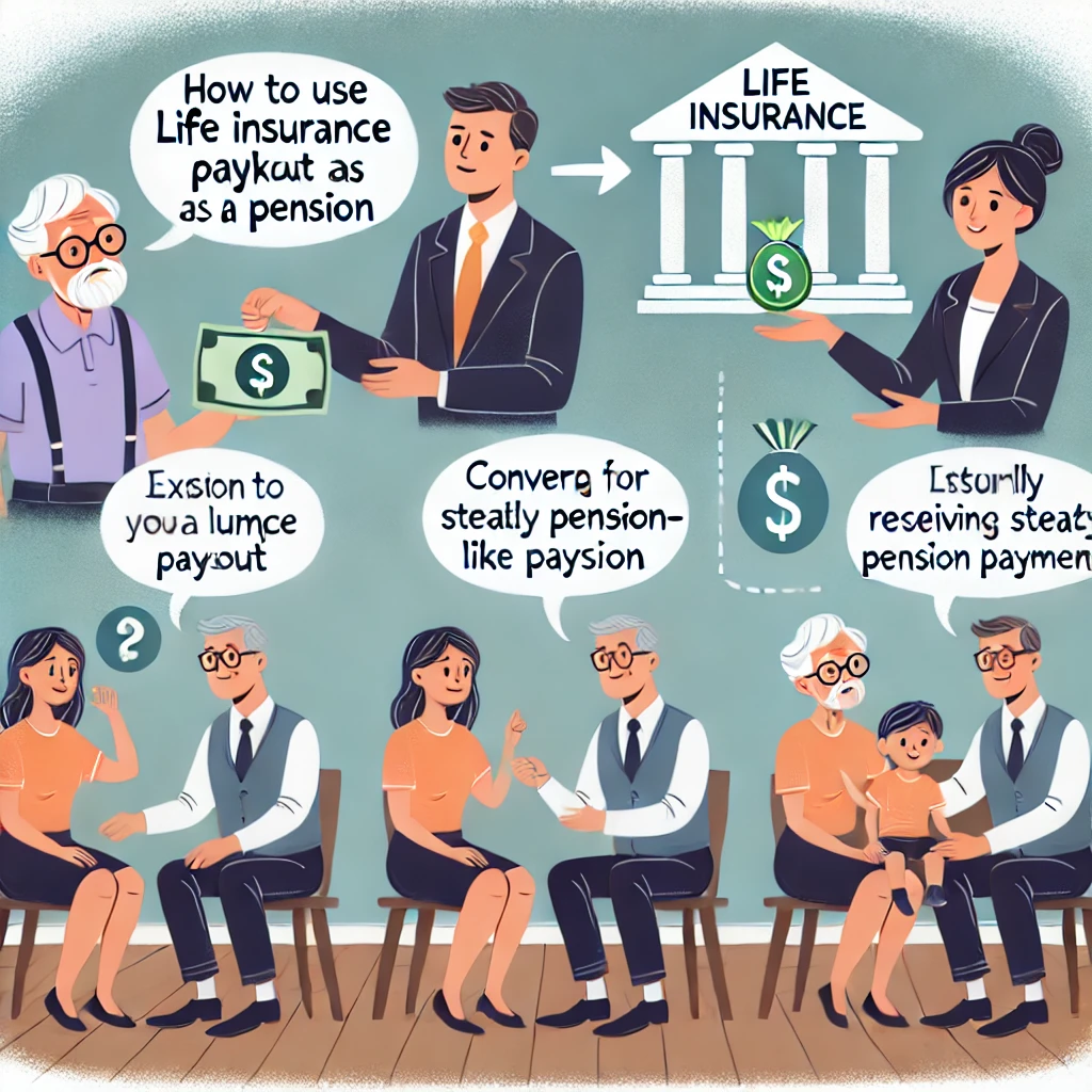 사망보험금을 연금처럼 활용하는 방법