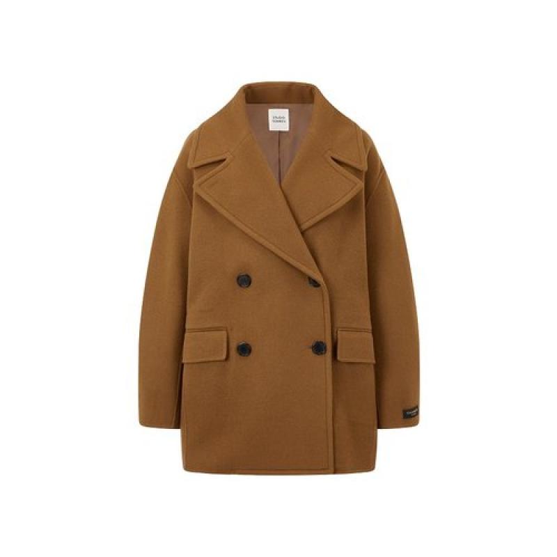 스튜디오톰보이 중기장 더블 피코트 2컬러 9103411921