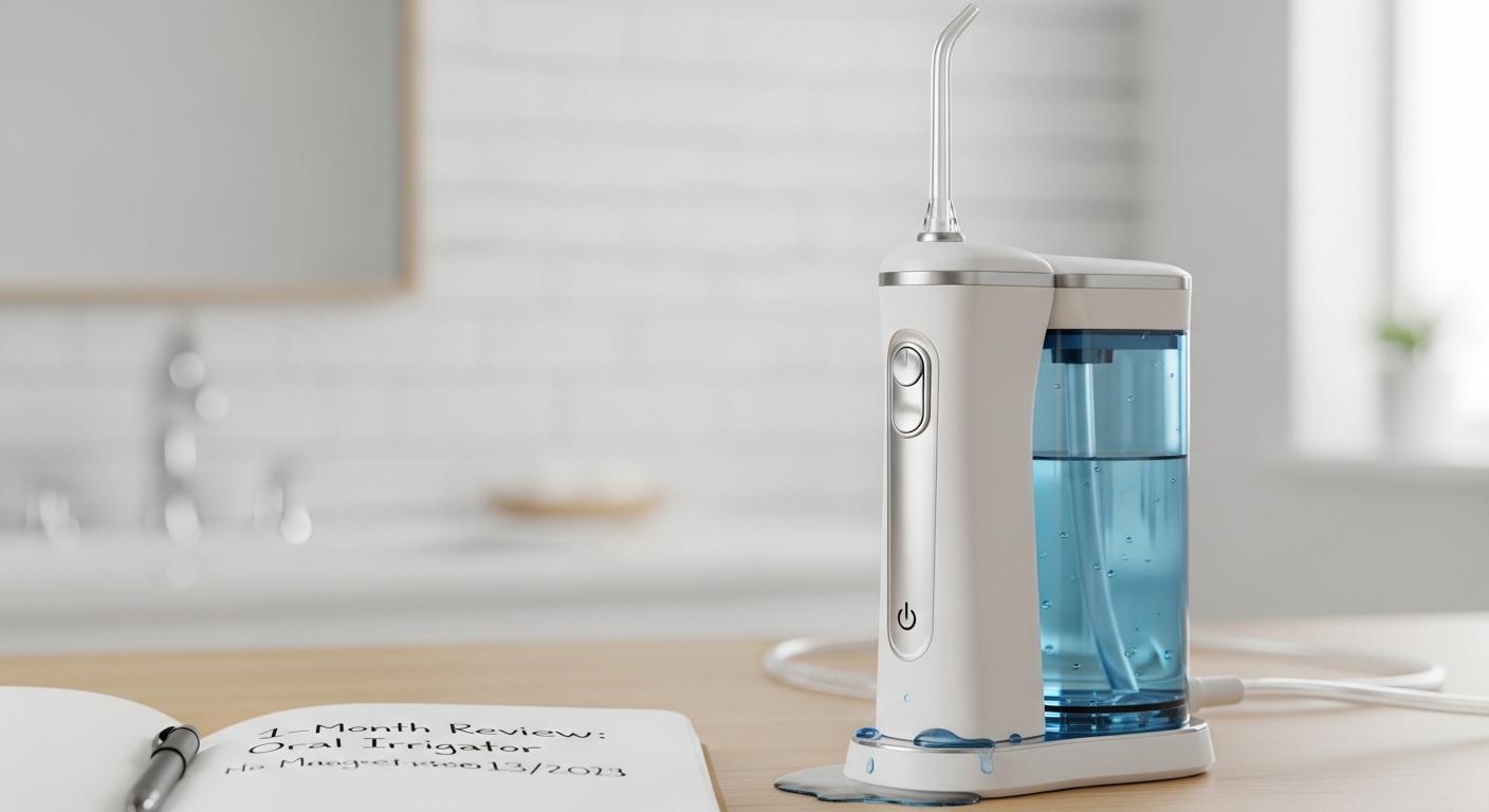 약한 수압 구강세정기 1달 사용 후기