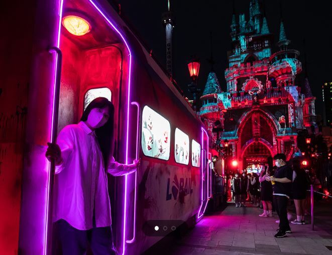 롯데월드할로윈축제포토존